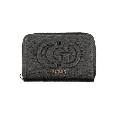 Nero Poliuretano Women Wallet
