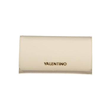Beige Polyurethane Women Wallet