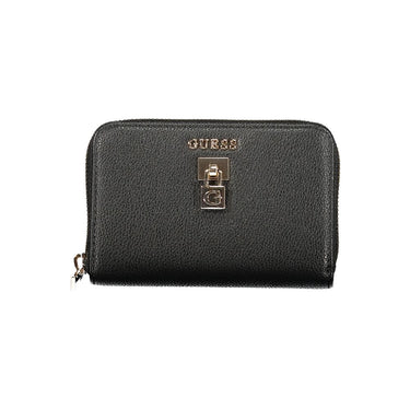 Nero Poliuretano Women Wallet
