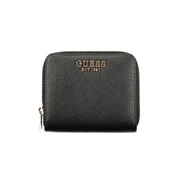 Nero Poliuretano Women Wallet