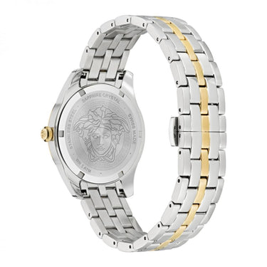Gray Stainless Steel Dress Watch