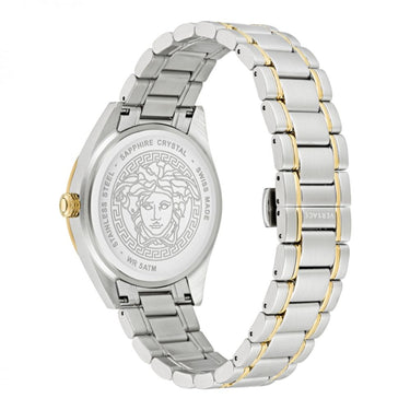 Gray Stainless Steel Dress Watch