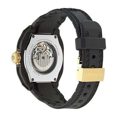 Black Synthetic Bracelet Watch