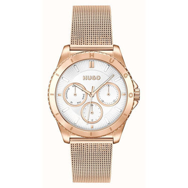 Gold Stainless Steel Dress Watch