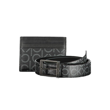 Nero Poliuretano Men Wallet