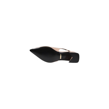 Pink Polyethylene Platform Sandals