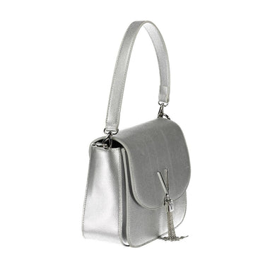 Argento Polyurethane Women Handbag