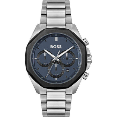 Gray Stainless Steel Dress Watch 