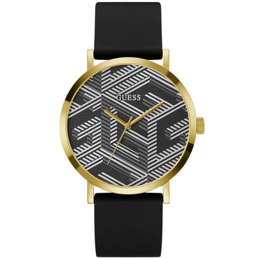 Black Synthetic Dress Watch